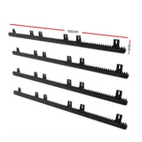 Fence & Gate Accessories: Sliding Gate Opener Rack Auto Remote Kit Heavy Duty Electric Security