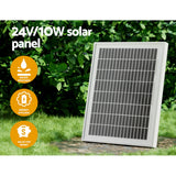 Fence & Gate Accessories: LockMaster Automatic Sliding Gate Opener Kit 10W Solar 6M 600KG