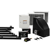 Fence & Gate Accessories: LockMaster Automatic Sliding Gate Opener Kit 20W Solar 6M 600KG