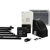 Fence & Gate Accessories: LockMaster Automatic Sliding Gate Opener Kit 40W Solar 6M 600KG