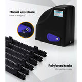 Fence & Gate Accessories: LockMaster Automatic Sliding Gate Opener Kit 40W Solar 6M 600KG