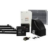 Fence & Gate Accessories: LockMaster Automatic Sliding Gate Opener Kit 40W Solar 4M 600KG