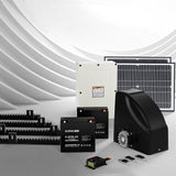Fence & Gate Accessories: LockMaster Automatic Sliding Gate Opener Kit 40W Solar 4M 600KG
