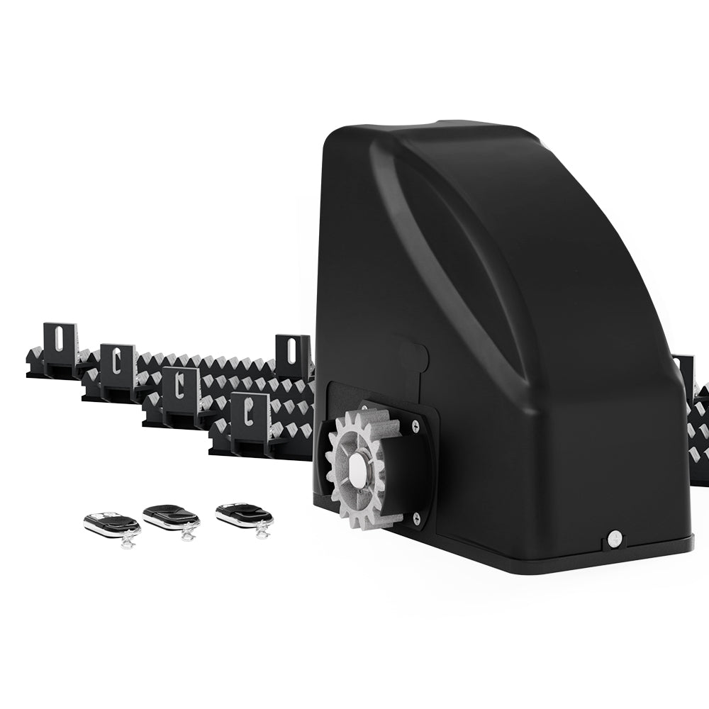 Fence & Gate Accessories: LockMaster Automatic Sliding Gate Opener Kit 4M 600KG