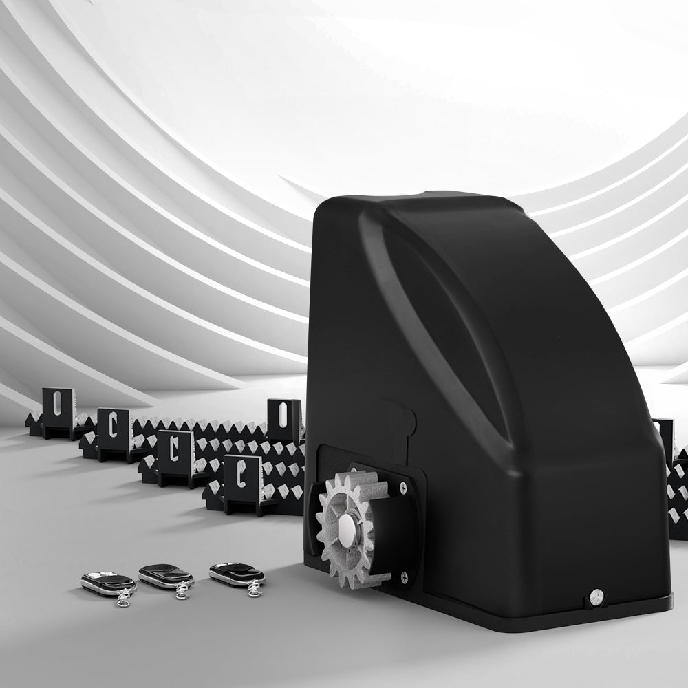 Fence & Gate Accessories: LockMaster Automatic Sliding Gate Opener Kit 4M 600KG