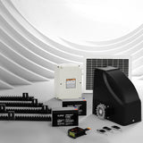 Fence & Gate Accessories: LockMaster Automatic Sliding Gate Opener Kit 10W Solar 4M 600KG