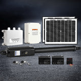 Fence & Gate Accessories: LockMaster Single Swing Gate Opener 500KG 20W Solar Panel