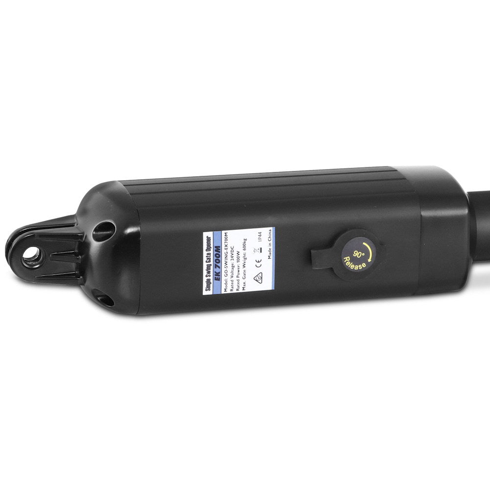 LockMaster Single Swing Gate Opener 500KG 10W Solar Panel