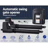 Fence & Gate Accessories: LockMaster Automatic Electric Gate Opener Double Swing Remote Control Kit 800KG