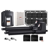 Lockmaster Dual Swing Gate Opener 800KG 40W Solar Panel