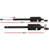 Fence & Gate Accessories: LockMaster Single Swing Gate Opener 20W Full Solar Power Automatic