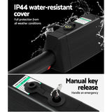 Fence & Gate Accessories: LockMaster Single Swing Gate Opener 20W Full Solar Power Automatic