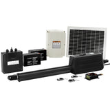 Fence & Gate Accessories: LockMaster Single Swing Gate Opener 10W Solar Power Automatic Electric