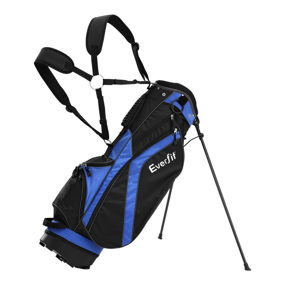 Duffel Bags: Everfit 6 Way Dividers Golf Bag Stand Insulated Carry Bag Zippered Rain Cover