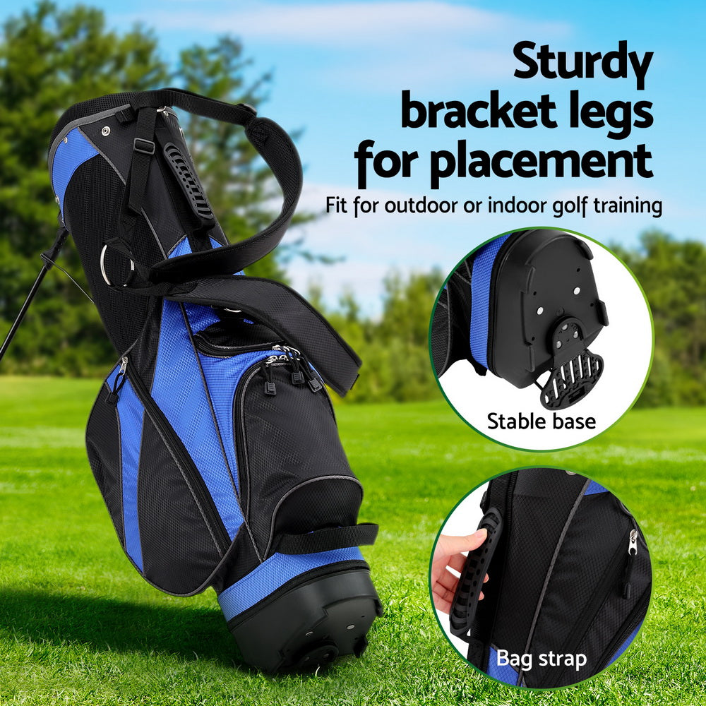 Duffel Bags: Everfit 6 Way Dividers Golf Bag Stand Insulated Carry Bag Zippered Rain Cover