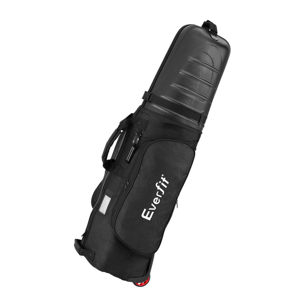 Golf Accessories: Everfit Golf Travel Bags for Airlines with Wheels Golf Clubs Hard Case Foldable