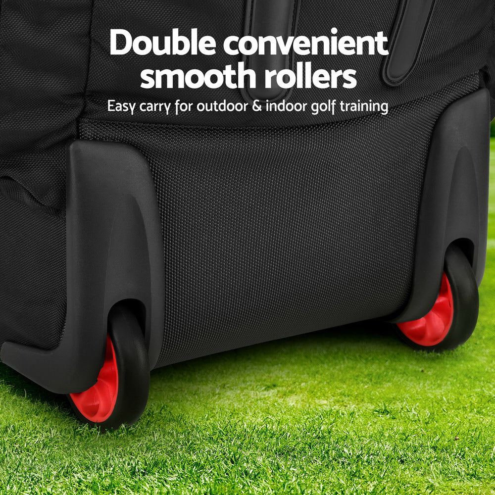 Golf Accessories: Everfit Golf Travel Bags for Airlines with Wheels Golf Clubs Hard Case Foldable