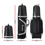 Golf Accessories: Everfit Golf Travel Bags for Airlines with Wheels Golf Clubs Hard Case Foldable