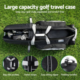 Golf Accessories: Everfit Golf Travel Bags for Airlines with Wheels Golf Clubs Hard Case Foldable