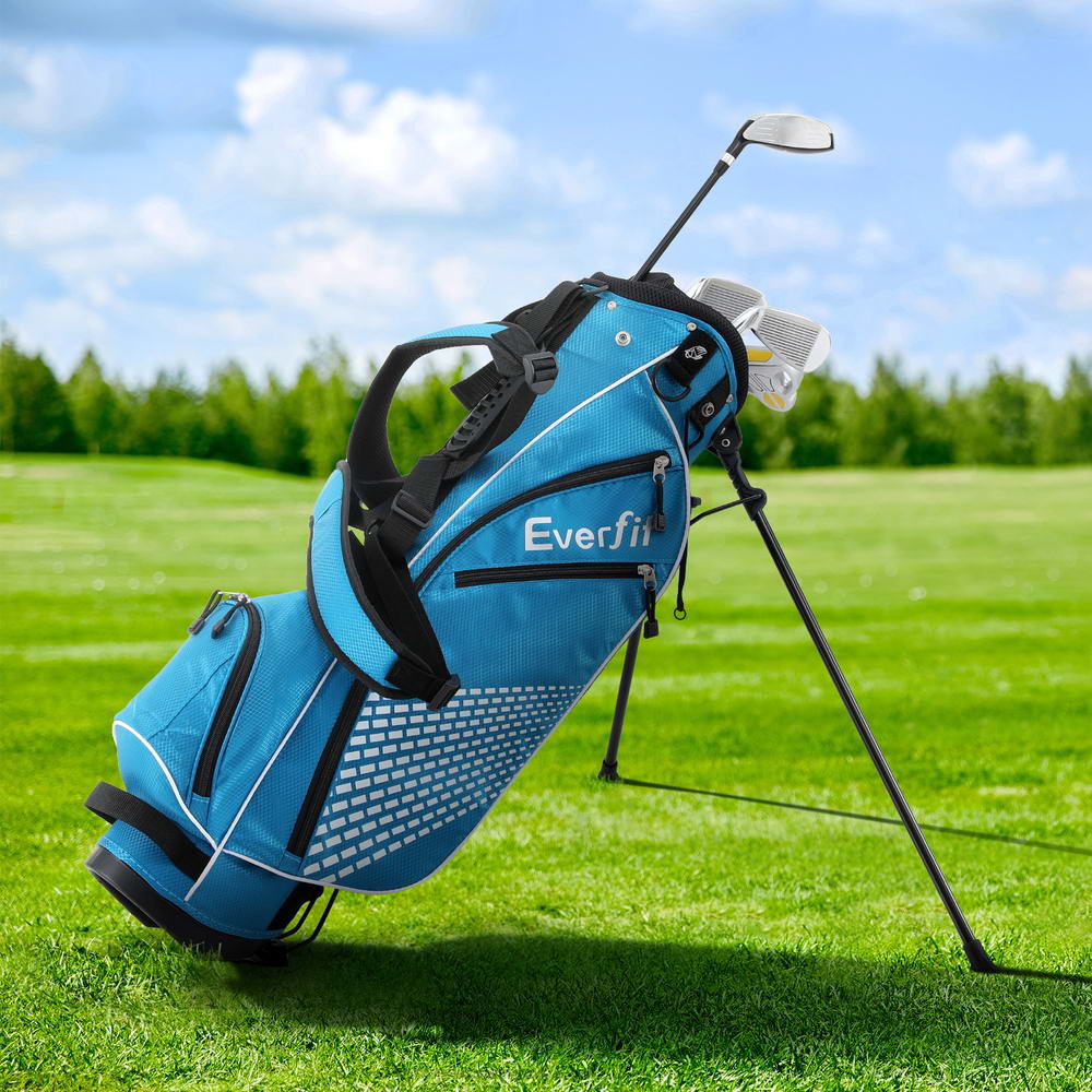 Golf Accessories: Everfit Golf Clubs Set Junior Right Handed Golf Wedges Iron Golf Stand Bag