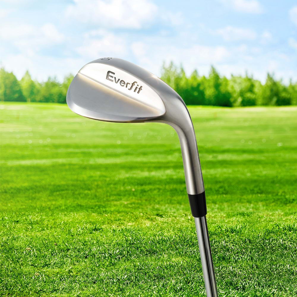 Golf Accessories: Everfit Golf Clubs Right Handed Golf Wedges Driver Rubber Steel 60 Degree
