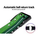 Golf Training Aids: Everfit 3M Golf Putting Practice Mat Auto Return Putter Indoor Outdoor Training