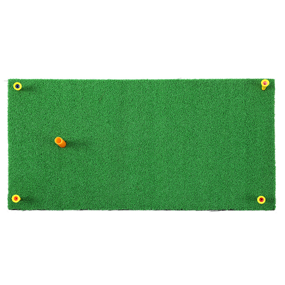 Golf Training Aids: Everfit Golf Hitting Mat Portable Driving Range Practice Training Aid 60x30cm