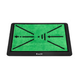Golf Training Aids: Everfit Golf Hitting Mat Training Swing Path Feedback Detection Batting 44x33cm