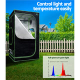 Green Fingers Grow Tent Light Kit 100x100x200CM 2200W LED Full Spectrum