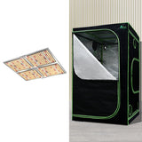 Green Fingers Grow Tent Light Kit 100x100x200CM 4500W LED Full Spectrum
