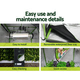 Green Fingers Grow Tent Light Kit 120x120x200CM 2200W LED Full Spectrum