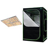 Green Fingers Grow Tent Light Kit 120x120x200CM 4500W LED Full Spectrum