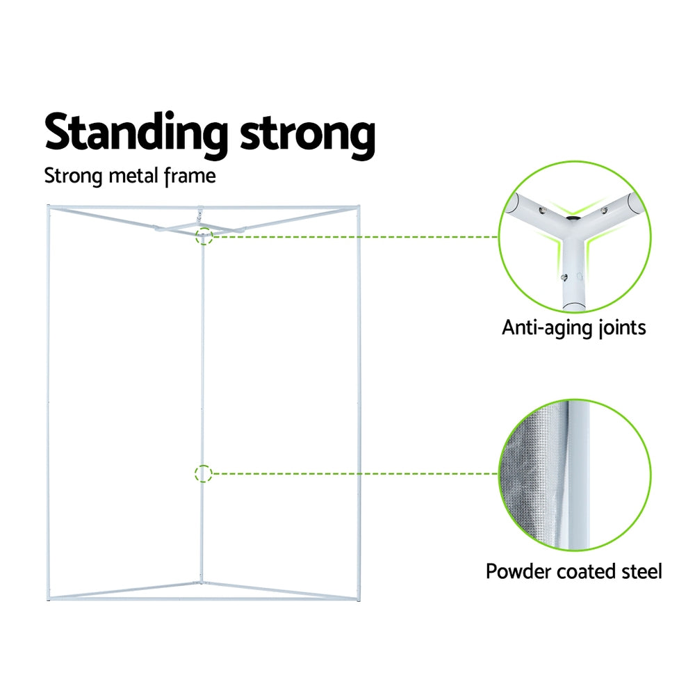 Greenhouses & Accessories: Green Fingers Grow Tent Kits Hydroponics Kit Indoor Grow System 142X100X180CM