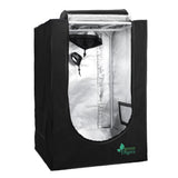Greenhouses & Accessories: Green Fingers Grow Tent 60x60x90CM Hydroponics Kit Indoor Plant Room System
