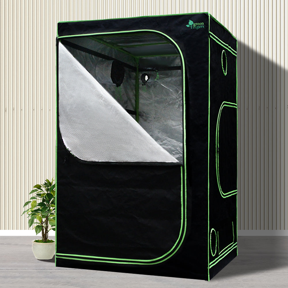 Greenhouses & Accessories: Green Fingers Grow Tent Light Kit 120x120x200CM 1000W LED 6" Vent Fan,Green Fingers Grow Tent Light Kit LED 1000W Full Spectrum 6" Vent 120x120x200CM
