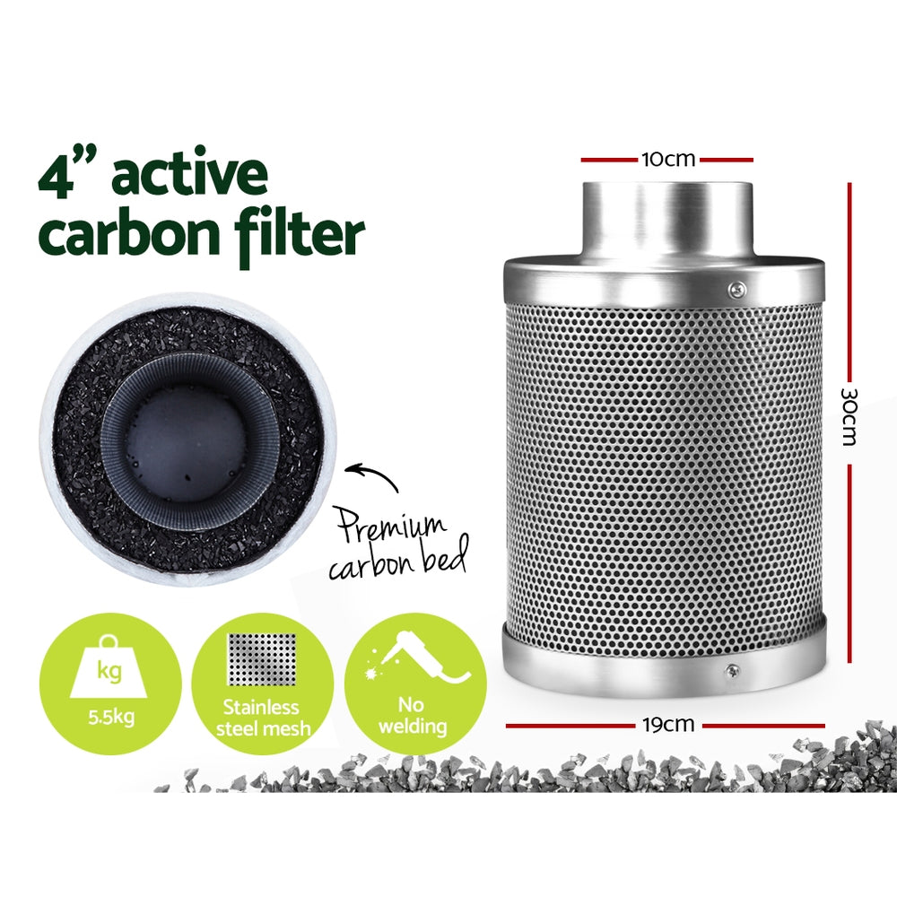 Greenhouses & Accessories: Green Fingers Grow Tent Light Kit 150x150x200CM 2000W LED 4" Vent Fan,Green Fingers Grow Tent Light Kit LED 2000W Full Spectrum 4" Vent 150x150x200CM