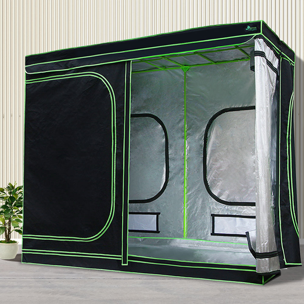 Greenhouses & Accessories: Green Fingers Grow Tent Light Kit 280x140x200CM 2000W LED 6" Vent Fan,Green Fingers Grow Tent Light Kit LED 2000W Full Spectrum 6" Vent 280x140x200CM