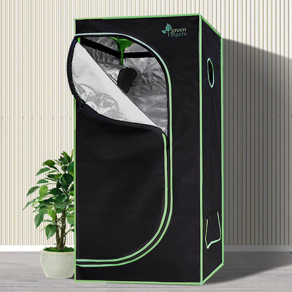 Greenhouses & Accessories: Green Fingers Grow Tent Light Kit 60x60x140CM 600W LED 4" Vent Fan,Green Fingers Grow Tent Light Kit LED 600W Full Spectrum 4" Vent 60x60x140CM