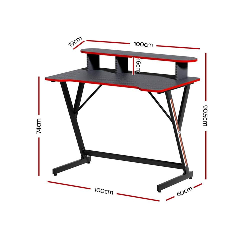 Desks: Artiss Gaming Desk Computer Desks 100CM