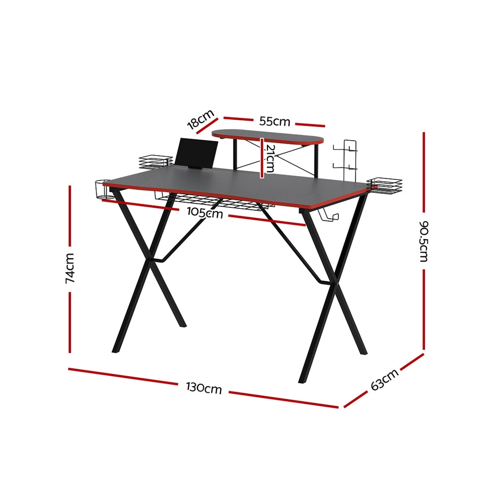 Desks: Artiss Gaming Desk Computer Desks 105CM