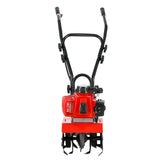 Outdoor Power Equipment: Giantz 63CC Tiller Garden Cultivator Rototiller 4 Blades Soil Plower Rotary Hoe