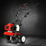 Outdoor Power Equipment: Giantz 63CC Tiller Garden Cultivator Rototiller 4 Blades Soil Plower Rotary Hoe