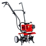 Outdoor Power Equipment: Giantz 65CC Tiller Rototiller Garden Cultivator 4 Blades Soil Power Rotary Hoe