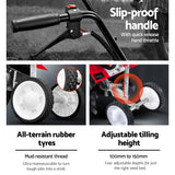 Outdoor Power Equipment: Giantz 65CC Tiller Rototiller Garden Cultivator 4 Blades Soil Power Rotary Hoe