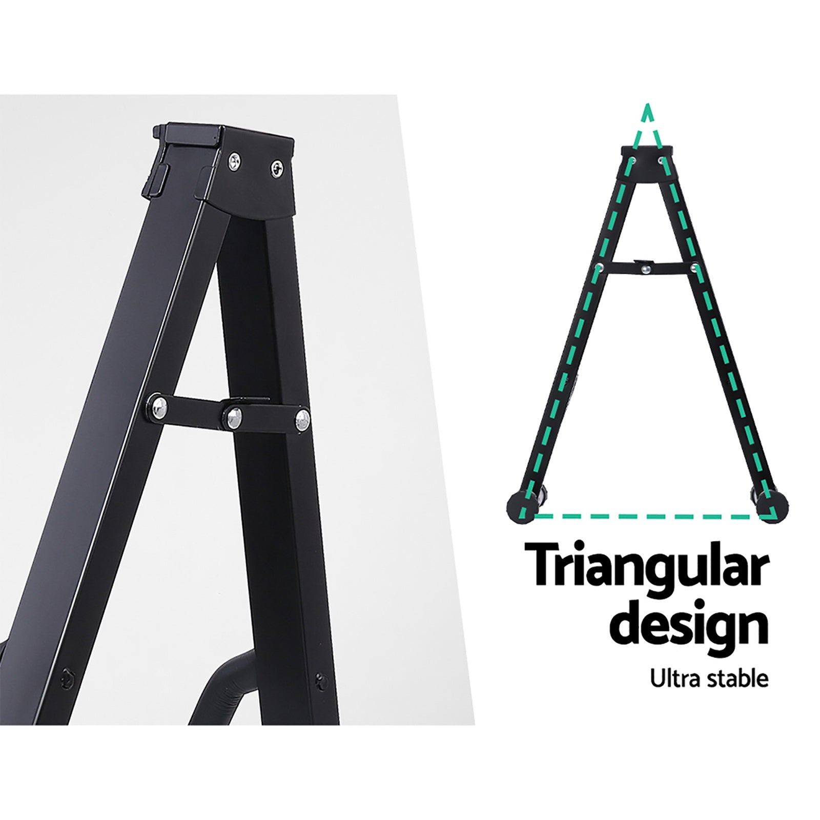 Bicycle Stands & Storage: Alpha Guitar Stand Folding Portable Floor Rack Holder