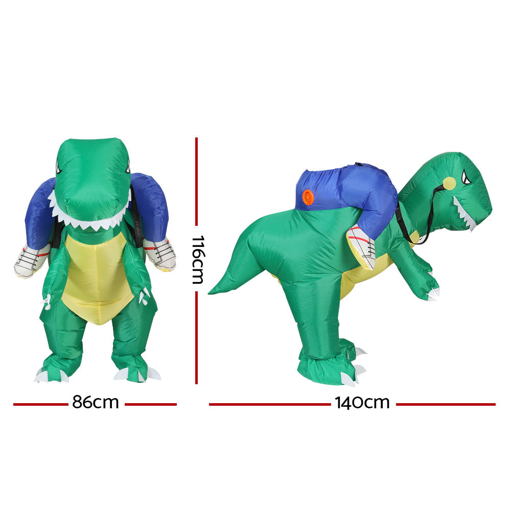 Party Supplies: Inflatable Dinosaur Costume Adult Suit Blow Up Party Fancy Dress Halloween Cosplay