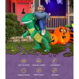 Party Supplies: Inflatable Dinosaur Costume Adult Suit Blow Up Party Fancy Dress Halloween Cosplay