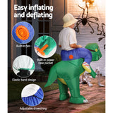 Party Supplies: Inflatable Dinosaur Costume Adult Suit Blow Up Party Fancy Dress Halloween Cosplay