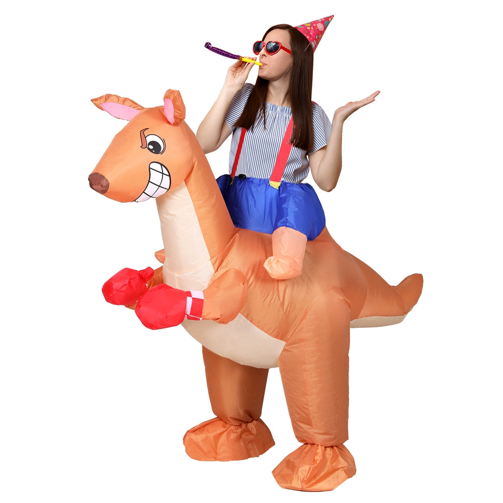 Party Supplies: Inflatable Kangaroo Costume Adult Suit Blow Up Party Fancy Dress Halloween Cosplay