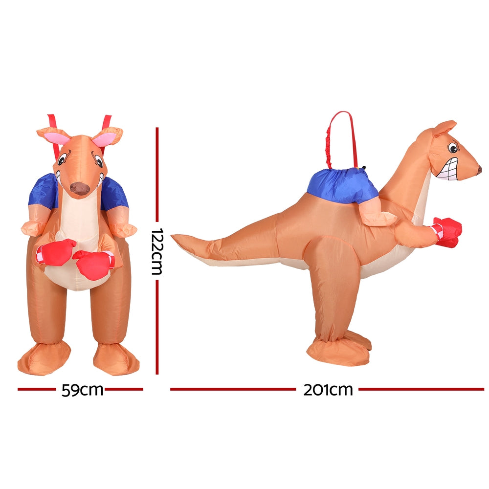 Party Supplies: Inflatable Kangaroo Costume Adult Suit Blow Up Party Fancy Dress Halloween Cosplay